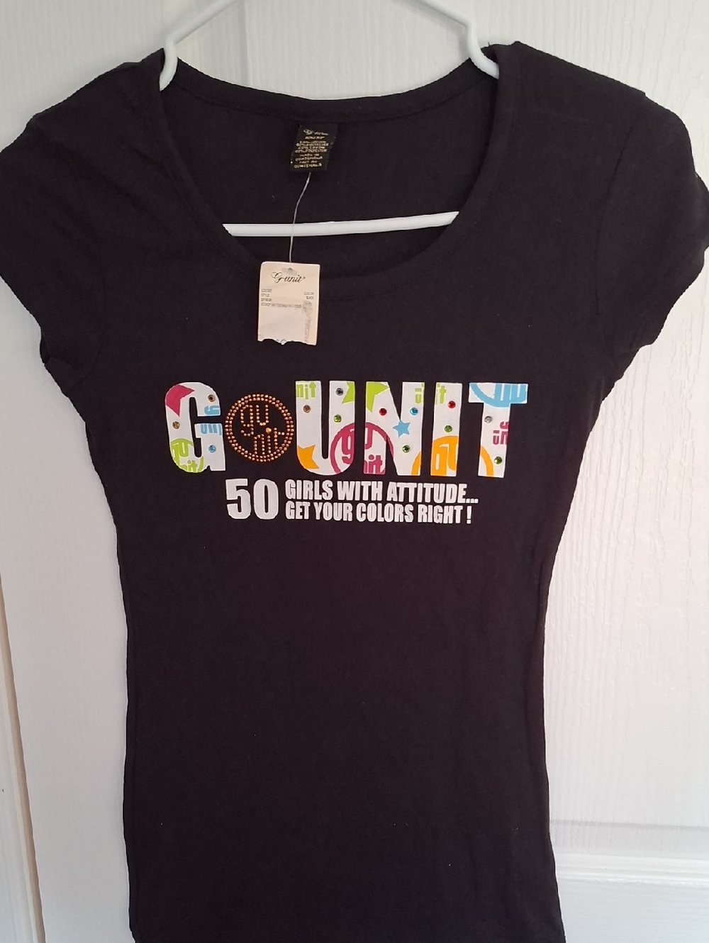 Vintage G-unit Girls with‎ Attitude Graphic Tee - Black